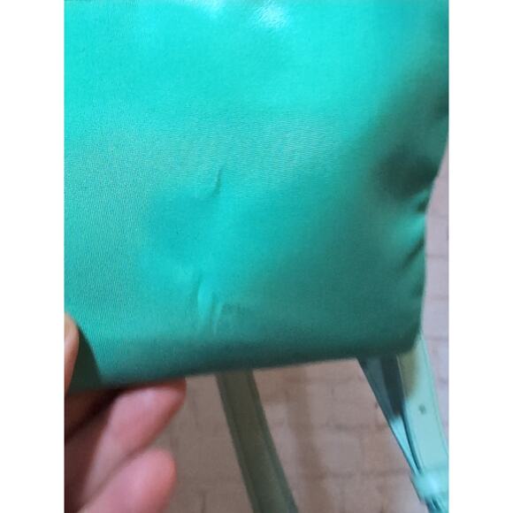 Kate Spade Karissa Backpack Purse Pre-owned Mint Green Ombre Nylon - Picture 7 of 15